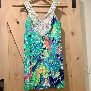 Lilly Pulitzer Tropical Dress with Details